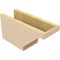 Ekena Millwork 6in. W x 8in. H x 16in. L Burlington Woodgrain TimberThane Rafter Tail, Primed Tan RFTUR06X08X16BURRCPR - alternate 3
